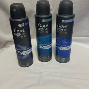 Men’s spray deodorant